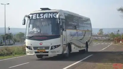 Telsang Travels Bus-Front Image