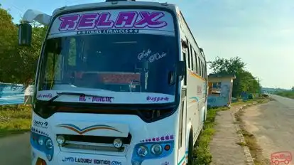 Relax Tours & Travels Bus-Front Image