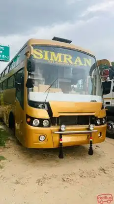 Simran Travels Bus-Front Image