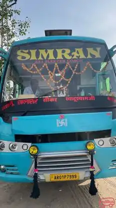 Simran Travels Bus-Front Image