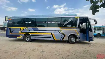 Simran Travels Bus-Side Image
