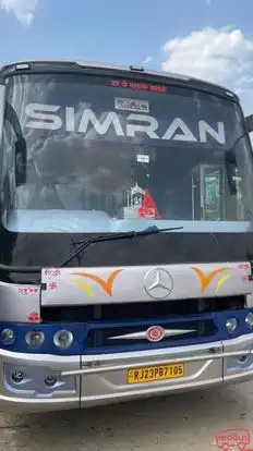 Simran Travels Bus-Front Image