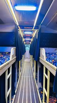 Singh Bus Service Bus-Seats layout Image
