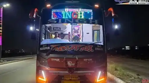 Singh Bus Service Bus-Front Image
