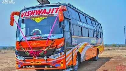 Vishwajeet Tours And Travels Bus-Front Image