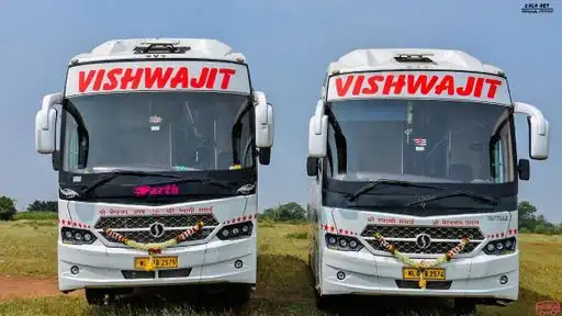Vishwajit Tours And Travels Bus-Front Image