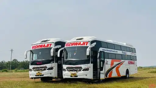 Vishwajit Tours And Travels Bus-Front Image