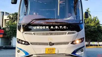 Mahi Travels(Under ASTC) Bus-Front Image