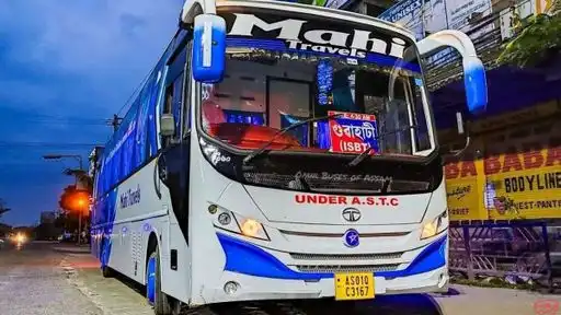 Mahi Travels(Under ASTC) Bus-Front Image