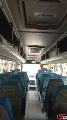 Ashok tour and travels Bus-Seats layout Image