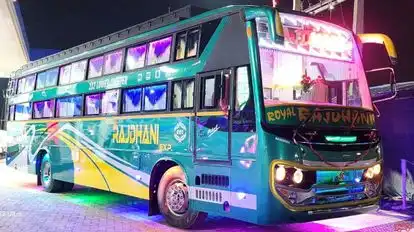 Rajdhani Express Bus-Side Image