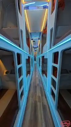 Rajdhani Express Bus-Seats layout Image