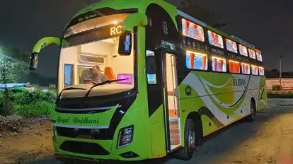 Rajdhani Express Bus-Side Image