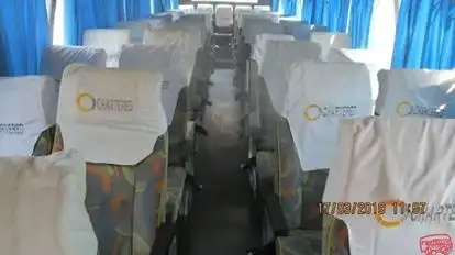 Chartered Bus Bus-Seats layout Image