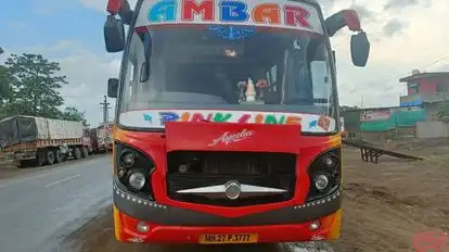 Ambar Tours And Travels  Bus-Front Image