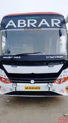 Abrar Travels Bus-Front Image