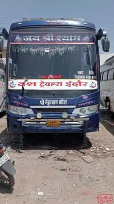 Yash Travels Indore Bus-Front Image