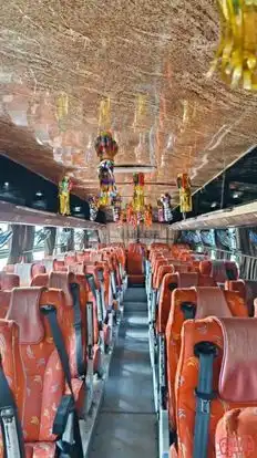 Sai aradhya Bus-Seats layout Image