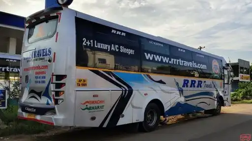 RRR Travels Bus-Front Image