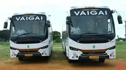 Vaigai Travels Bus-Front Image