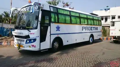 Preethi Tours  And Travels Bus-Side Image