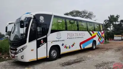 Puja Travels Bus-Side Image