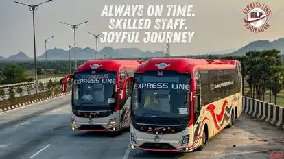 Express Line Bus-Front Image