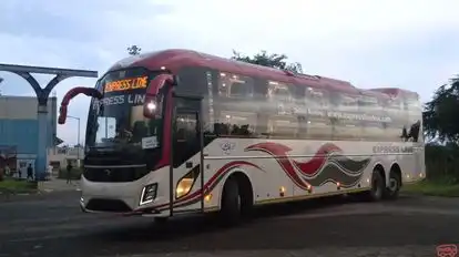 Express Line Bus-Front Image