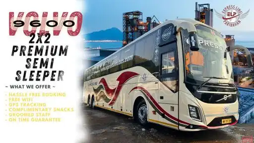 Express Line Bus-Front Image