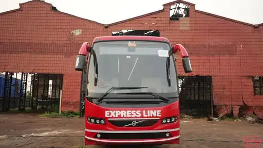 Express Line Bus-Front Image
