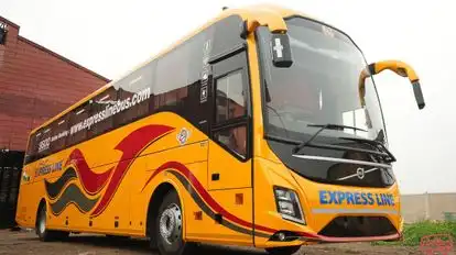 Express Line Bus-Front Image