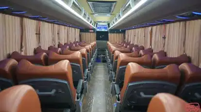 Express Line Bus-Seats layout Image