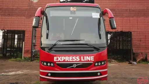 Express Line Bus-Front Image
