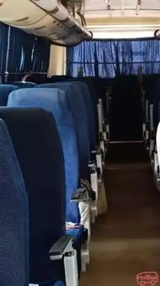 Prince Travels  Bus-Seats layout Image