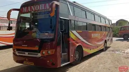 Manohar Travels Bus-Front Image