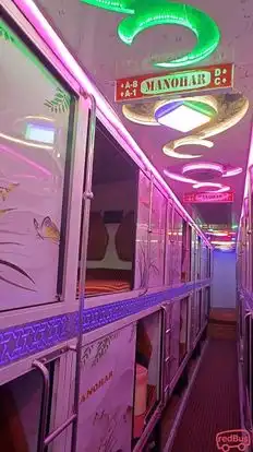 Manohar Travels Bus-Seats layout Image
