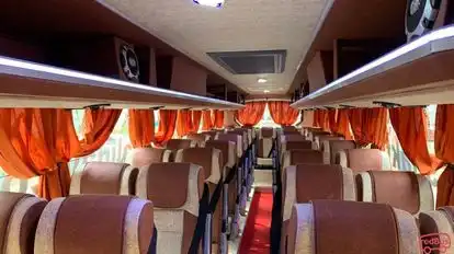 Kunal Travels Bus-Seats layout Image