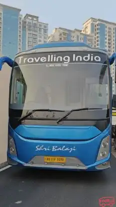 TRAVELLING INDIA  Bus-Front Image