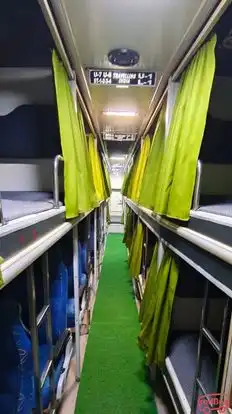 TRAVELLING INDIA  Bus-Seats layout Image