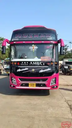 Muskan Travels Bus-Front Image