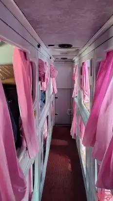 Muskan Travels Bus-Seats layout Image