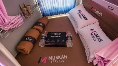 Muskan Travels Bus-Seats Image
