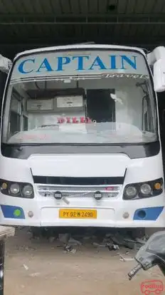 Captain Travels Bus-Front Image