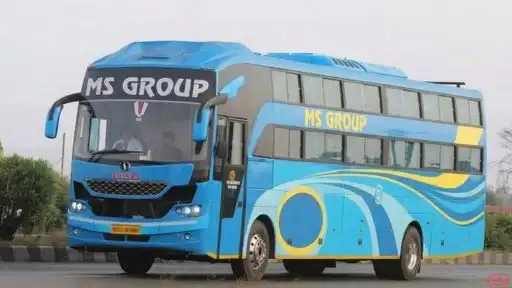 MS GROUP TRAVELS Bus-Front Image