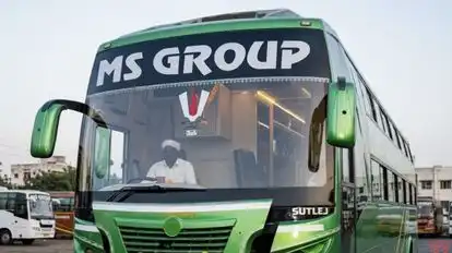 MS GROUP TRAVELS Bus-Front Image