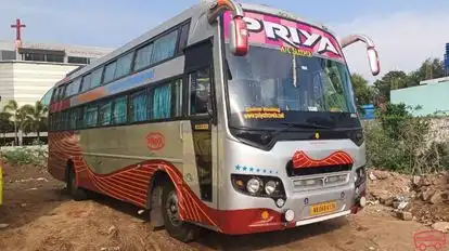 Priya Travels  Bus-Front Image