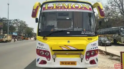 Lemon Tours & Travels Bus-Front Image