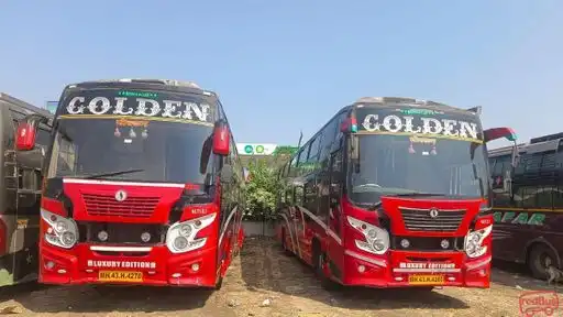 Golden Tours And Travels Bus-Front Image