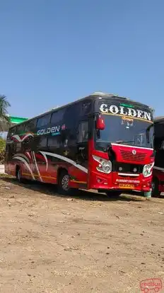 Golden Tours And Travels Bus-Side Image