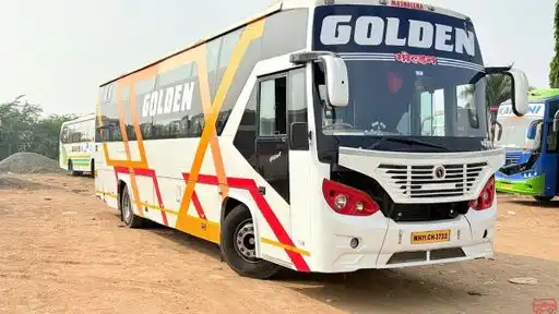 Golden Tours And Travels Bus-Front Image
